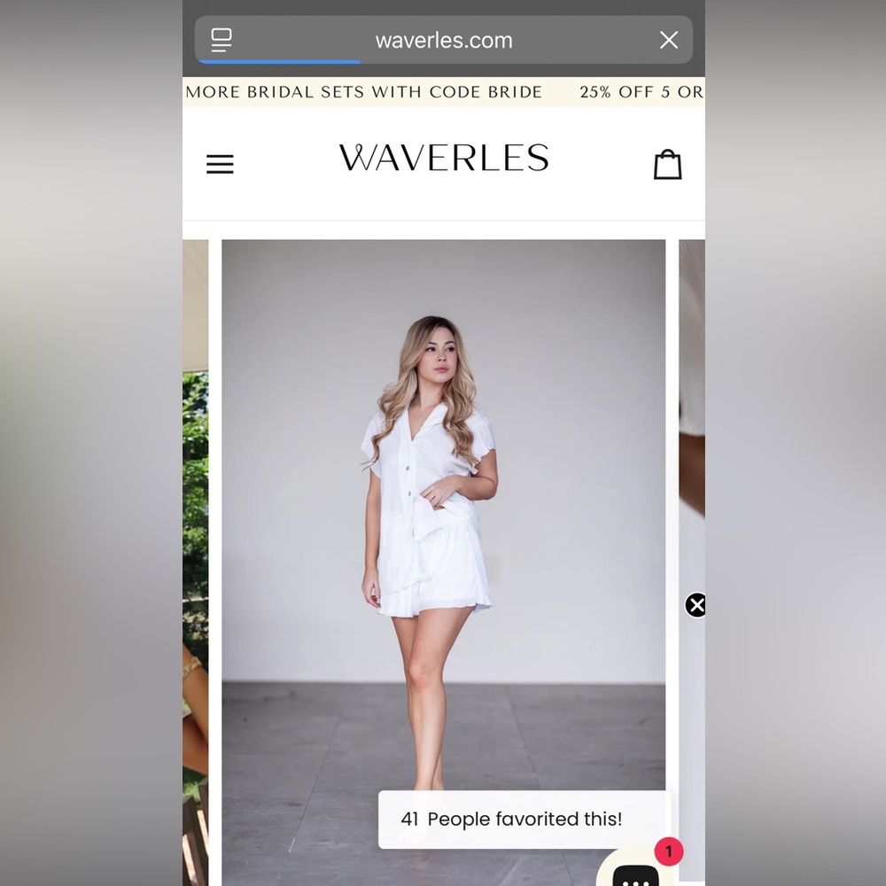 Elegant White Women's Pajama Set